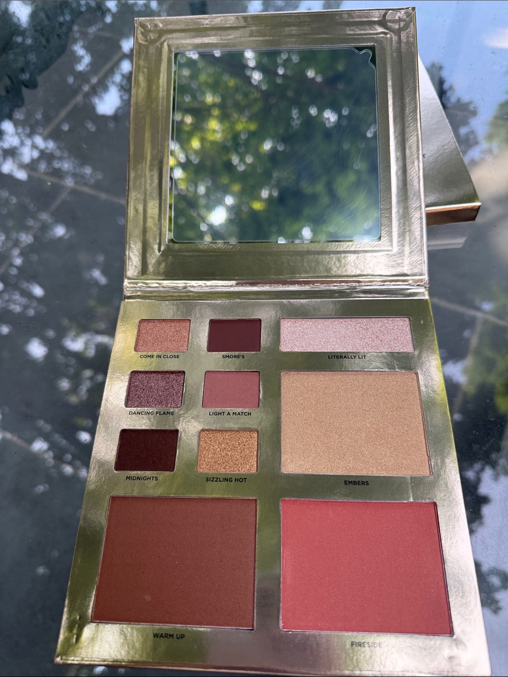 ICONIC London Heat of the Moment Face & Eye Palette - Gold